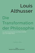 Cover: Die Transformation der Philosophie - Neue Deutsch-Franz&ouml;sische Jahrb&uuml;cher