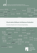 Cover: Cloud-native Software Architecture Evaluation - University of Bamberg Press
