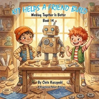 Enlarge image Cover: Kit Helps a Friend Build: Working Together Is Better - Little Sparks Books