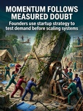 Cover: Momentum Follows Measured Doubt - epubli