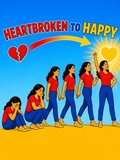 Cover: Heartbroken to Happy - Amanda Stephens