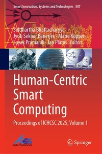 Enlarge image Cover: Human-Centric Smart Computing - Springer