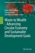 Cover: Waste to Wealth - Advancing Circular Economy and Sustainable Development Goals - Springer