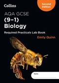 Cover: AQA GCSE Biology (9-1) Required Practicals Lab Book - Collins