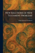 Cover: New Solutions of New Testament Problems - Tradd Street Press