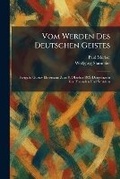 Cover: Vom Werden Des Deutschen Geistes - Tradd Street Press