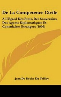 Abbildung von: de La Competence Civile - Kessinger Publishing
