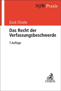 Enlarge image Cover: Das Recht der Verfassungsbeschwerde - C.H.BECK