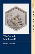 Cover: State in Machiavelli - Cambridge University Press