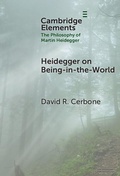 Cover: Heidegger on Being-in-the-World - Cambridge University Press