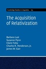 Cover: Acquisition of Relativization - Cambridge University Press