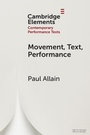 Cover: Movement, Text, Performance - Cambridge University Press