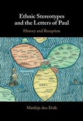 Cover: Ethnic Stereotypes and the Letters of Paul - Cambridge University Press