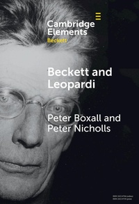 Enlarge image Cover: Beckett and Leopardi - Cambridge University Press
