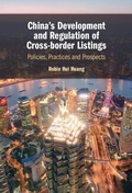 Cover: China's Development and Regulation of Cross-border Listings - Cambridge University Press