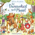 Cover: Het Dierenorkest speelt Mozart - Usborne Publishing Ltd