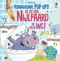 Cover: Er zit een nijlpaard in mijn wc! - Uitgeverij Usborne