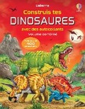 Cover: Construis tes dinosaures avec des autocollants - Usborne Publishing Ltd
