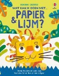 Cover: Wat kan ik doen... met papier & lijm? - Usborne Publishing Ltd