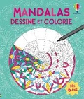 Cover: Mandalas - dessine et colorie - Usborne Publishing Ltd