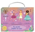 Cover: Ma valisette J'habille mes amies Les princesses, Les fees, Les filles et Les ballerines - Usborne Publishing Ltd
