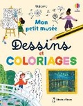 Cover: Mon petit musee - Dessins et coloriages - Usborne Publishing Ltd