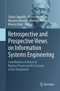Cover: Retrospective and Prospective Views on Information Systems Engineering - Springer