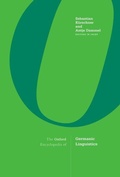 Cover: The Oxford Encyclopedia of Germanic Linguistics - Oxford University Press