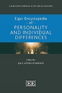 Enlarge image Cover: Elgar Encyclopedia of Personality and Individual Differences - Edward Elgar Publishing