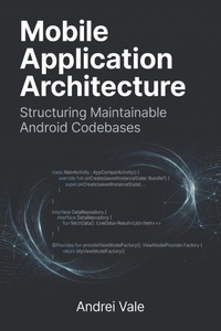 Enlarge image Cover: Mobile Application Architecture - Independently Published