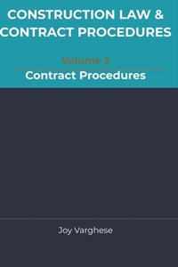 Enlarge image Cover: CONSTRUCTION LAW & CONTRACT PROCEDURES For CONSULTANTS AND CONTRACTORS - CONSTRUCTION LAW & CONTRACT PROCEDURES for CONSULTANTS AND CONTRACTORS