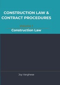 Cover: CONSTRUCTION LAW & CONTRACT PROCEDURES for CONSULTANTS AND CONTRACTORS - CONSTRUCTION LAW & CONTRACT PROCEDURES for CONSULTANTS AND CONTRACTORS