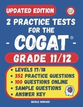 Cover: 2 Practice Tests for the COGAT Grade 11/12 - Independently Published