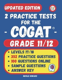 Enlarge image Cover: 2 Practice Tests for the COGAT Grade 11/12 - Independently Published