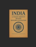Cover: INDIA A Unique Identity Beyond Western Civilization - Independently Published