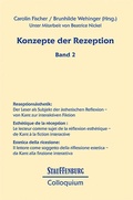 Cover: Rezeptions&auml;sthetik / Esth&eacute;tique de la r&eacute;ception / Estetica della recezione - Stauffenburg Verlag