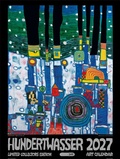 Cover: Gro&szlig;er Hundertwasser Art Calendar 2027 - W&ouml;rner Verlag