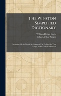 Cover: The Winston Simplified Dictionary - Tradd Street Press