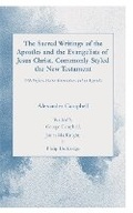 Cover: The Sacred Writings of the Apostles and the Evangelists of Jesus Christ, Commonly Styled the New Testament - Wipf & Stock Publishers