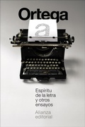Cover: Esp&iacute;ritu de la letra y otros ensayos - Alianza Editorial