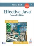 Cover: Effective Java - Addison Wesley