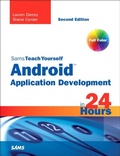Cover: Sams Teach Yourself Android Application Development in 24 Hours - Addison Wesley