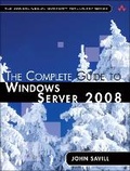 Cover: The Complete Guide to Windows Server 2008 - Addison Wesley
