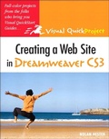 Cover: Creating a Web Site in Dreamweaver CS3 - Peachpit Press Publications