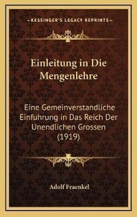 Abbildung von: Einleitung in Die Mengenlehre - Kessinger Publishing
