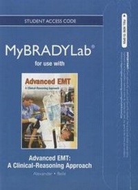 Abbildung von: NEW MyLab BRADY without Pearson eText -- Access Card -- for Advanced EMT - Pearson