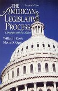 Enlarge image Cover: The American Legislative Process - Pearson