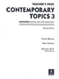 Cover: Contemporary Topics Teacher's Pack - Pearson Longman