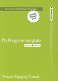 Cover: MyLab Programming with Pearson eText -- Access Card -- for Introduction to Programming Using Python - Pearson