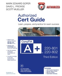 Abbildung von: CompTIA A+ 220-801 and 220-802 Cert Guide - Pearson It Certification